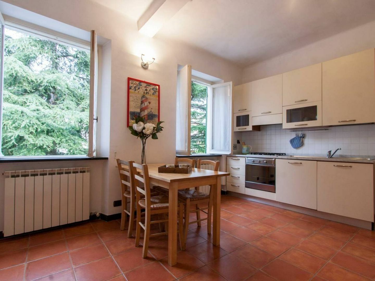 Altido Warm Flat For 4, Located In Quiet Area *
